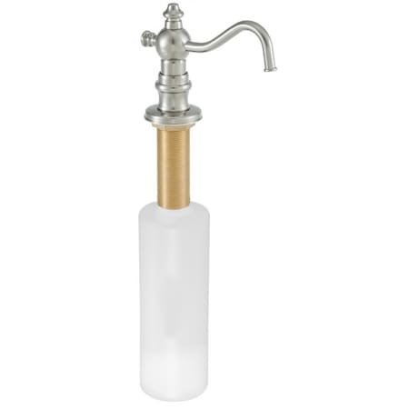 Westbrass Victorian Soap/Lotion Dispenser in Polished Chrome D2176-26
